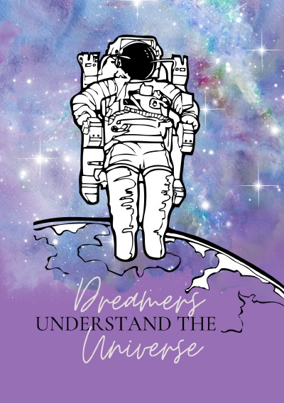 'Cover von Notizbuch, Bullet Journal, Journal, Planer, Tagebuch „Dreamers“'-Cover