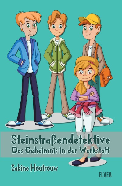 'Die Steinstraßendetektive: Das Geheimnis in der Werkstatt'-Cover