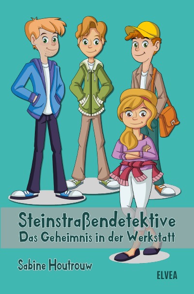 'Cover von Die Steinstraßendetektive: Das Geheimnis in der Werkstatt'-Cover