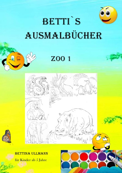 'Cover von Betti`s Ausmalbücher'-Cover