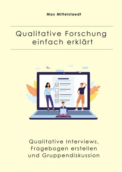 'Cover von Qualitative Forschung einfach erklärt'-Cover