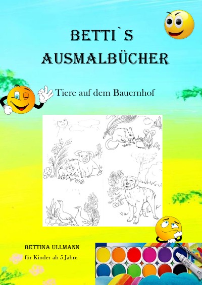 'Cover von Betti`Ausmalbücher'-Cover