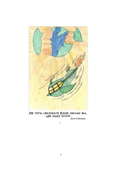 'Cover von Die total verrückte Reise durchs All'-Cover