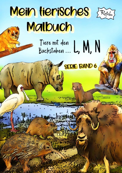 'Mein tierisches Malbuch'-Cover