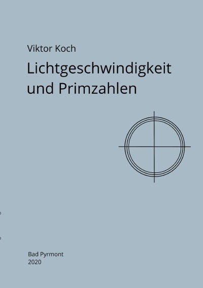 'Lichtgeschwindigkeit und Primzahlen'-Cover