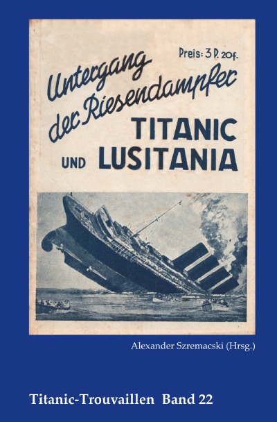 'Cover von Untergang der Riesendampfer Titanic und Lusitania'-Cover