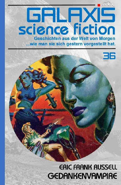 'GALAXIS SCIENCE FICTION, Band 36: GEDANKENVAMPIRE'-Cover