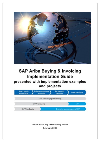 'SAP Ariba Buying & Invoicing Implementation Guide  presented with implementation examples and projects'-Cover