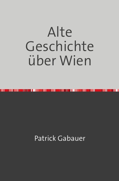 'Alte Geschichte über Wien'-Cover