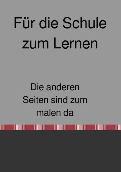 'Cover von Für die Schule Lernen'-Cover