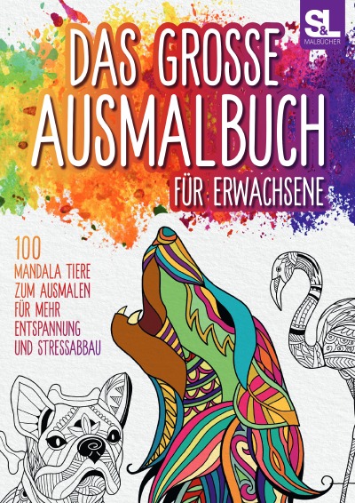 'Das grosse Ausmalbuch für Erwachsene'-Cover