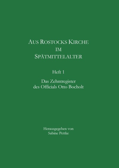'Aus Rostocks Kirche im Spätmittelalter'-Cover