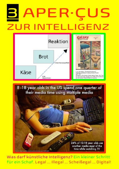 'Cover von 3 APER·ÇUS ZUR INTELLIGENZ (Was darf künstliche Intelligenz?'-Cover