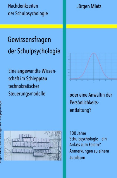 'Cover von Gewissensfragen der Schulpsychologie'-Cover