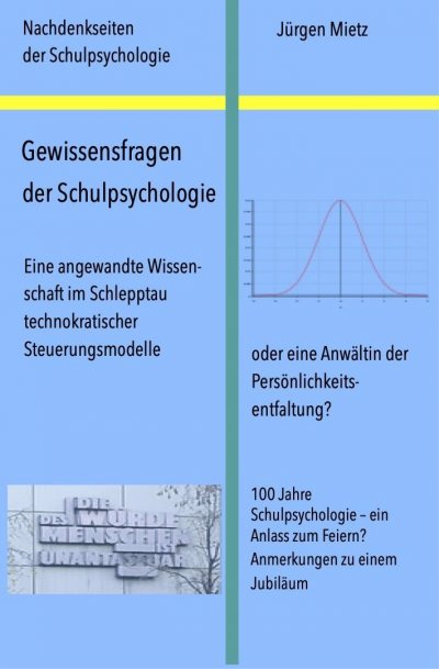 'Cover von Gewissensfragen der Schulpsychologie'-Cover