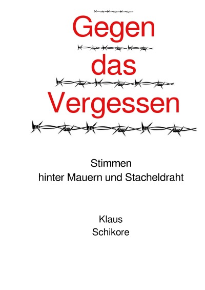 'Cover von Gegen das Vergessen'-Cover