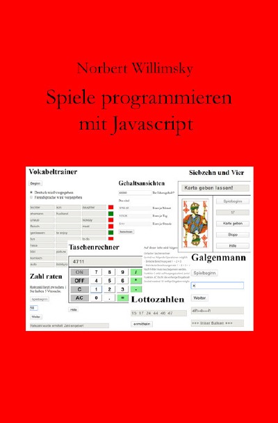 'Cover von Spiele programmieren mit Javascript'-Cover