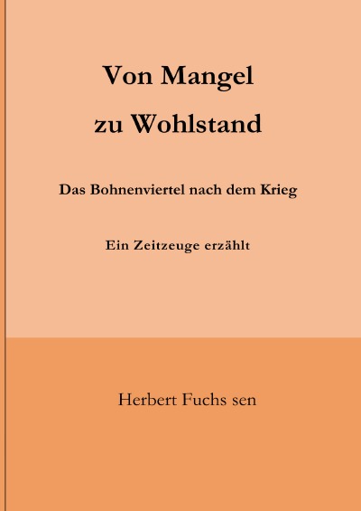 'Cover von Von Mangel zu Wohlstand'-Cover