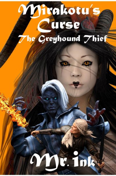 'Cover von Mirakotu’s Curse: The Greyhound Thief'-Cover