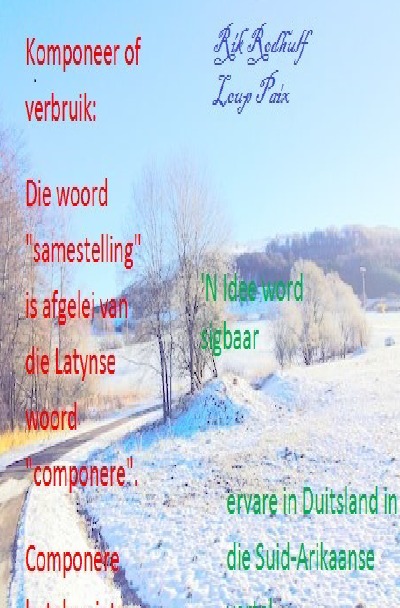'Cover von Dit is ’n kreatiewe proses   ‚N Idee word sigbaar'-Cover