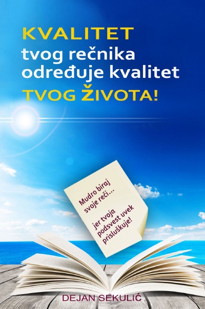 'Kvalitet tvog rečnika određuje kvalitet tvog života!'-Cover