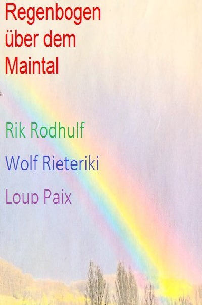 'Cover von Regenbogen über dem Maintal'-Cover