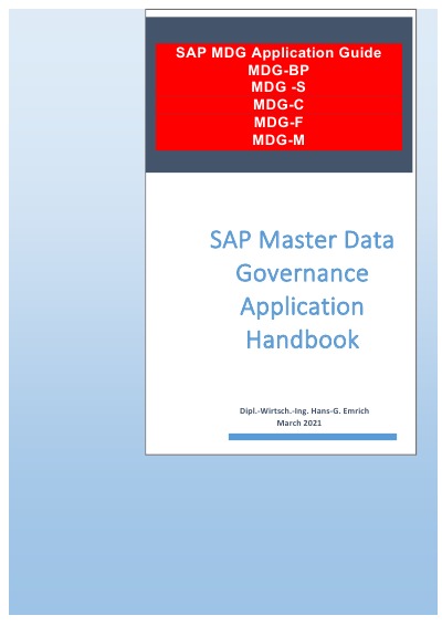 'SAP Master Data Governance Application Handbook for SAP MDG-User'-Cover