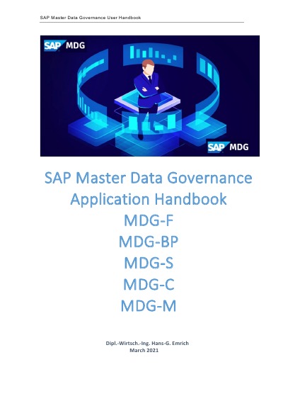 'SAP Master Data Governance Application Handbook for SAP MDG-User'-Cover