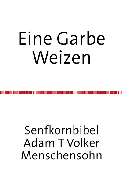 'Eine Garbe Weizen'-Cover