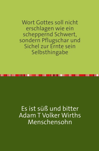 'Cover von Es ist süß und bitter'-Cover