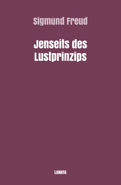 'Cover von Jenseits des Lustprinzips'-Cover