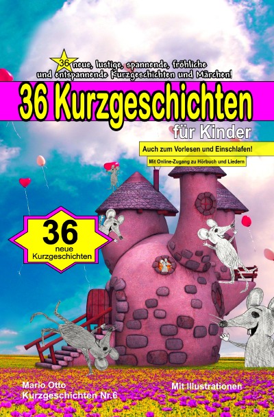 'Cover von 36 Kurzgeschichten für Kinder (Kurzgeschichten Nr.6)'-Cover