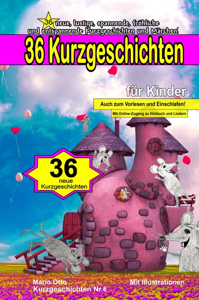 'Cover von 36 Kurzgeschichten für Kinder (Kurzgeschichten Nr.6) (Edle Ausgabe zum Verschenken)'-Cover