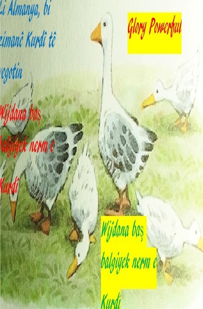 'Li Almanya, bi zimanê Kurdî tê vegotin Wijdana baş balgiyek nerm e Kurdî'-Cover