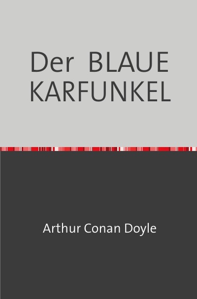 'Cover von Der  BLAUE KARFUNKEL'-Cover