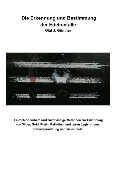 'Cover von Die Erkennung und Bestimmung der Edelmetalle'-Cover