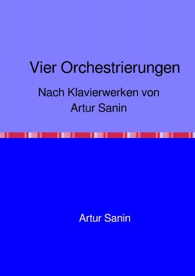 'Vier Orchestrierungen'-Cover