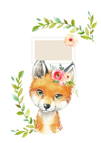 'Cover von Kinder Malbuch DIN A4 Motiv: Fuchs'-Cover