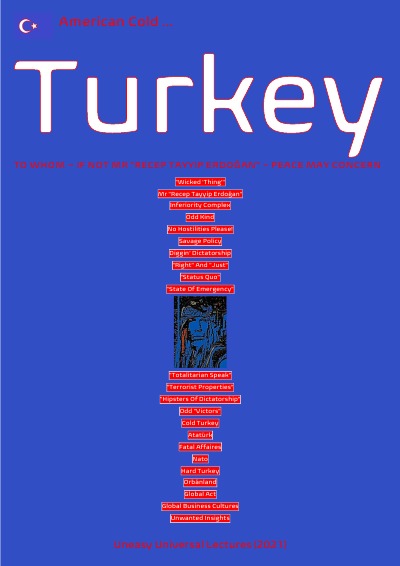 '(Uneasy Universal Lectures) American Cold Turkey'-Cover