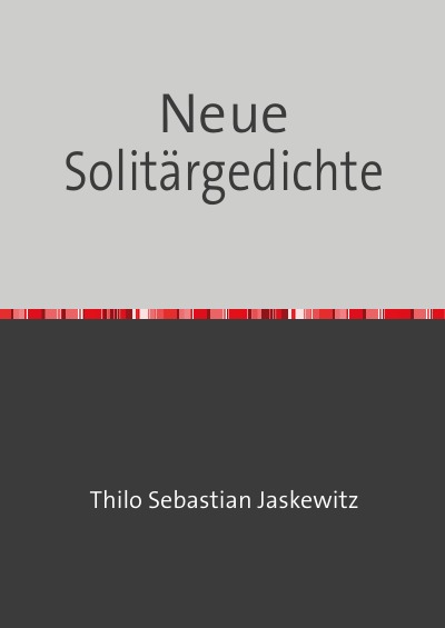 'Neue Solitärgedichte'-Cover