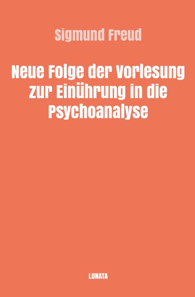 'Neue Folge der Vorlesungen zur Einführung in die Psychoanalyse'-Cover