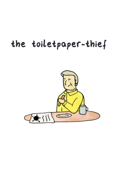 'the toiletpaper-thief'-Cover