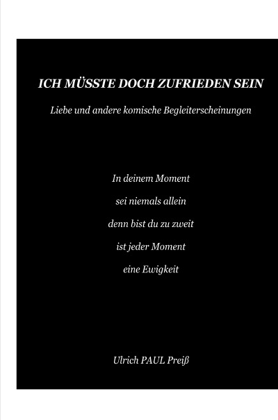 'Ich müsste doch zufrieden sein'-Cover