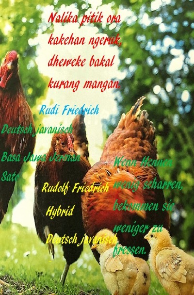 'Hybrid  Deutsch javanisch  Basa Jawa Jerman Sato'-Cover
