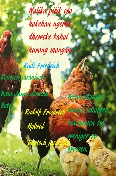 'Cover von Hybrid  Deutsch javanisch  Basa Jawa Jerman Sato'-Cover