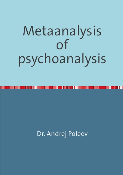 'Cover von Metaanalysis of psychoanalysis'-Cover