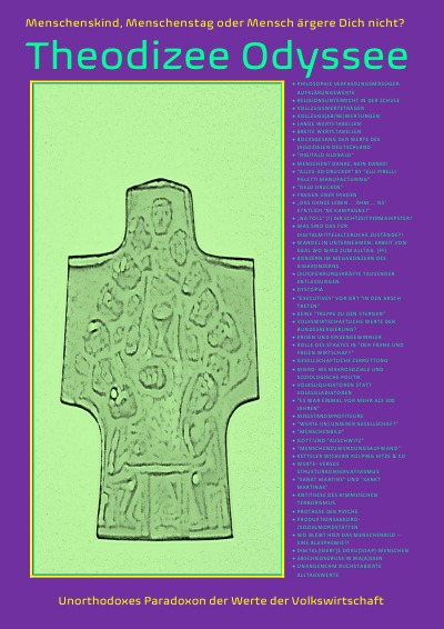 'Cover von Theodizee Odyssee – Unorthodoxes Paradoxon der Werte der Volkswirtschaft –'-Cover