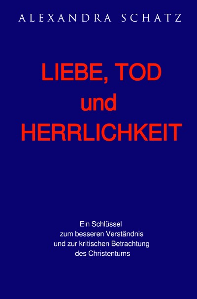 'Liebe, Tod und Herrlichkeit'-Cover