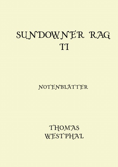 'Sundowner Rag II'-Cover