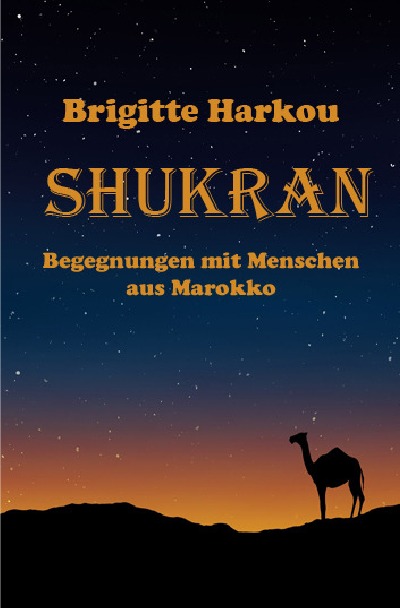 'SHUKRAN   –   Begegnungen mit Menschen aus Marokko'-Cover